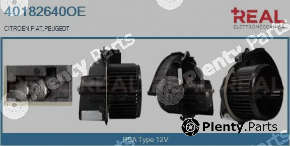 Real 40182640OE — Interior Blower