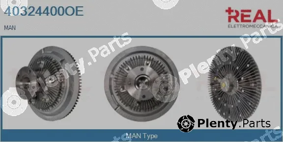 Real 40324400OE — Clutch, radiator fan