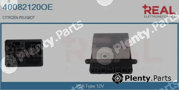 Real 40082120OE — Resistor, interior blower