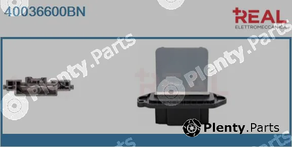 Real 40036600BN — Resistor, interior blower