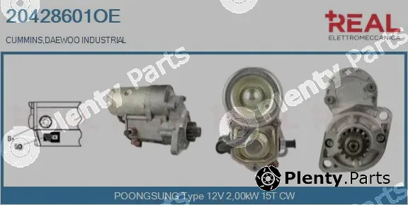 Real 20428601OE — Starter
