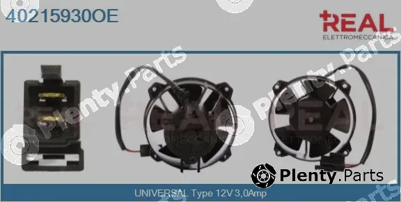 Real 40215930OE — Electric Motor, radiator fan