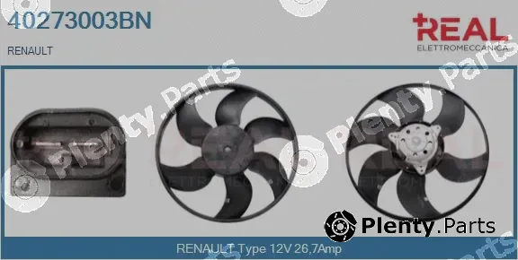 Real 40273003BN — Fan, engine cooling