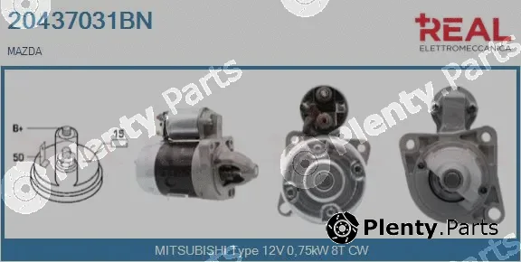 Real 20437031BN — Starter
