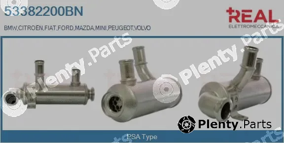 Real 53382200BN — Cooler, exhaust gas recirculation