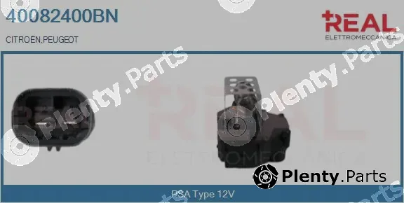 Real 40082400BN — Series resistor, electric motor (radiator fan)
