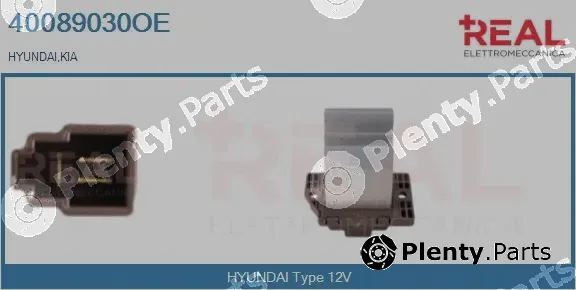 Real 40089030OE — Resistor, interior blower
