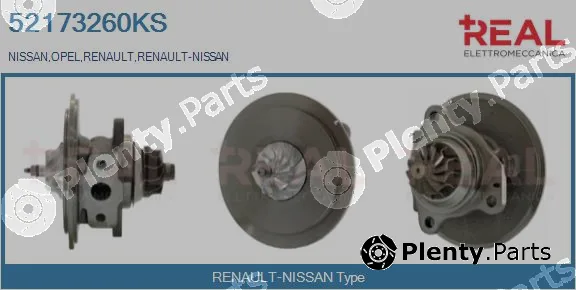 Real 52173260KS — Core assembly, turbocharger
