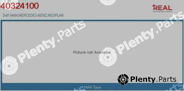Real 40324100BN — Clutch, radiator fan