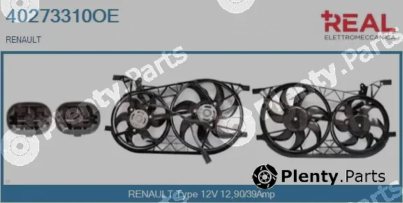 Real 40273310OE — Electric Motor, radiator fan