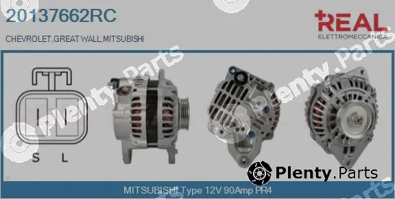 Real 20137662RC — Alternator