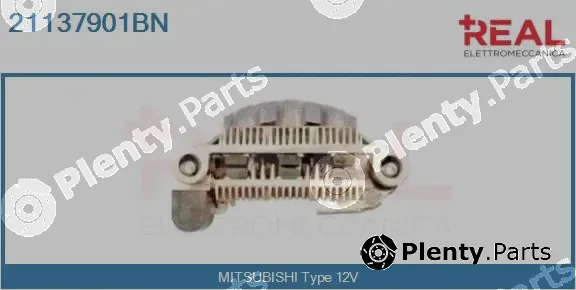 Real 21137901BN — Rectifier, alternator