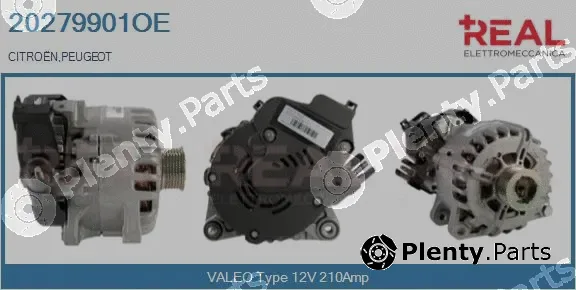 Real 20279901OE — Alternator, starter