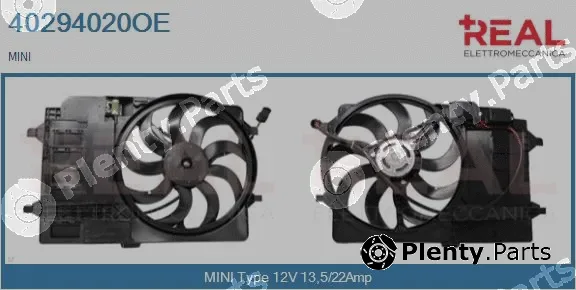 Real 40294020OE — Electric Motor, radiator fan