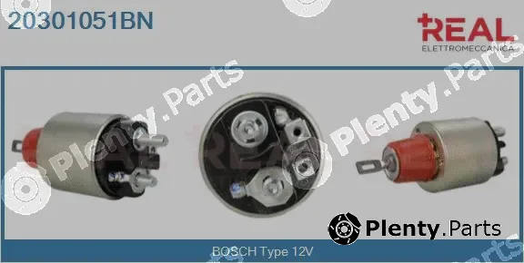 Real 20301051BN — Solenoid Switch, starter