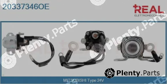 Real 20337346OE — Solenoid Switch, starter