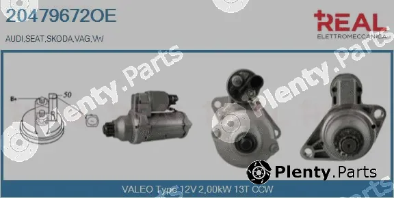 Real 20479672OE — Starter
