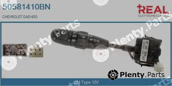 Real 50581410BN — Direction Indicator Switch