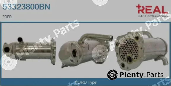 Real 53323800BN — Cooler, exhaust gas recirculation