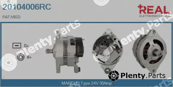 Real 20104006RC — Alternator