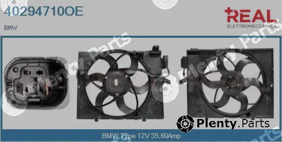 Real 40294710OE — Electric Motor, radiator fan