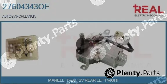 Real 27604343OE — Wiper Motor
