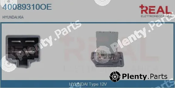 Real 40089310OE — Resistor, interior blower