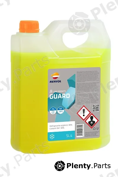 Repsol RP_9134D — Antifreeze GUARD REFRIGERANTE ORGÁNICO 30 % (amarillo)