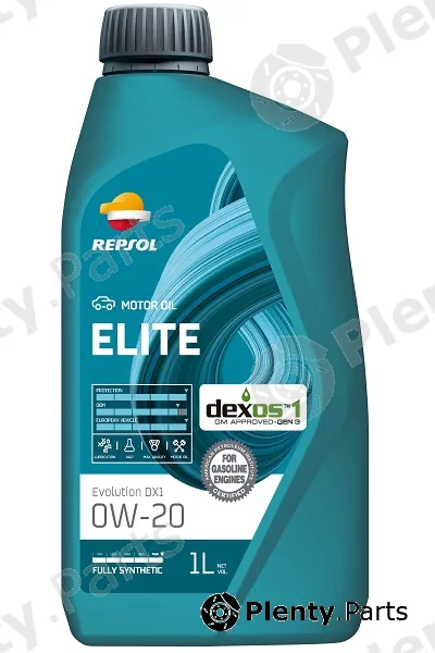 Repsol RP_0067D — Engine Oil ELITE EVOLUTION DX1 0W-20