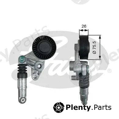Gates-Sea T39043 — Belt Tensioner, V-ribbed belt DriveAlign®