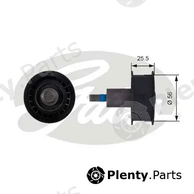 Gates-Sea T42048 — Deflection/Guide Pulley, timing belt PowerGrip®