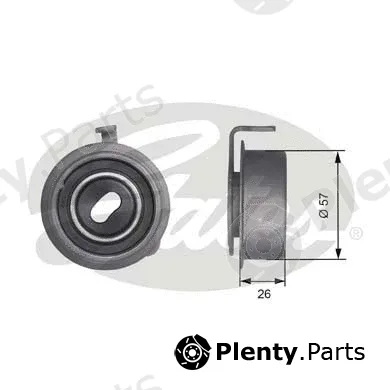 Gates-Sea T41241 — Tensioner Pulley, timing belt PowerGrip®