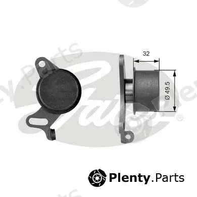 Gates-Sea T41083 — Tensioner Pulley, timing belt PowerGrip®