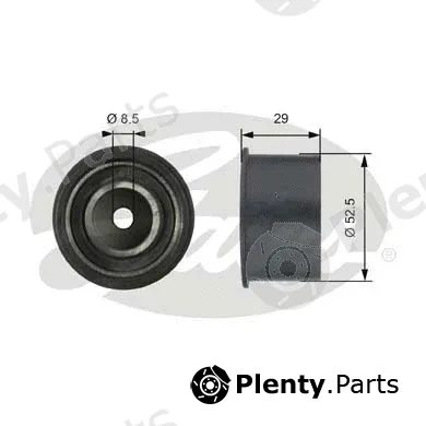 Gates-Sea T42084 — Deflection/Guide Pulley, timing belt PowerGrip®