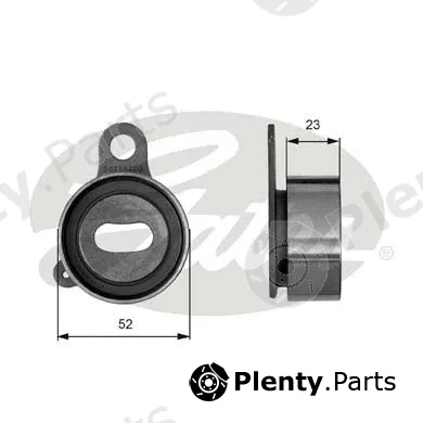 Gates-Sea T41066 — Tensioner Pulley, timing belt PowerGrip®