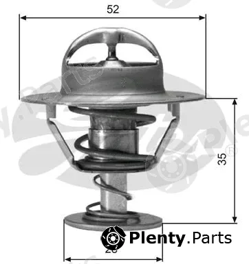 Gates-Sea TH04382G1 — Thermostat, coolant