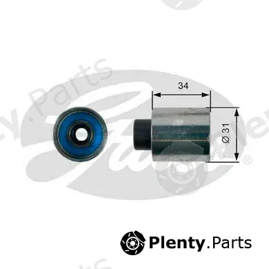 Gates-Sea T41225 — Deflection/Guide Pulley, timing belt PowerGrip®