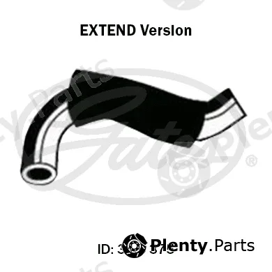 Gates-Sea 05-1917EX — Radiator Hose
