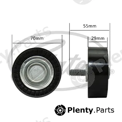Gates-Sea T36497 — Deflection/Guide Pulley, V-ribbed belt DriveAlign®