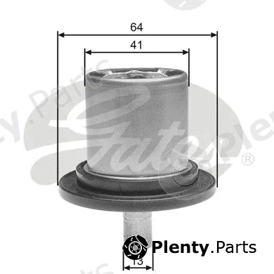 Gates-Sea TH25882G1 — Thermostat, coolant