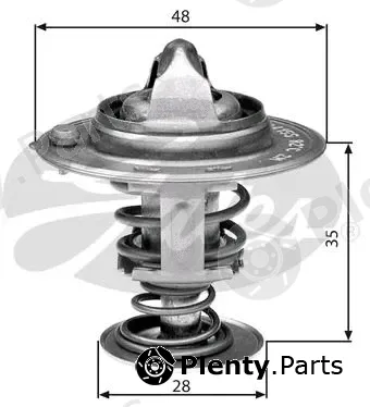 Gates-Sea TH30082G1 — Thermostat, coolant