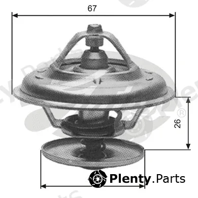 Gates-Sea TH13380G1 — Thermostat, coolant