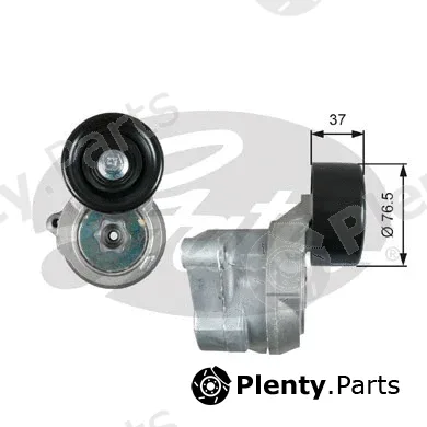 Gates-Sea T39073 — Belt Tensioner, V-ribbed belt DriveAlign®
