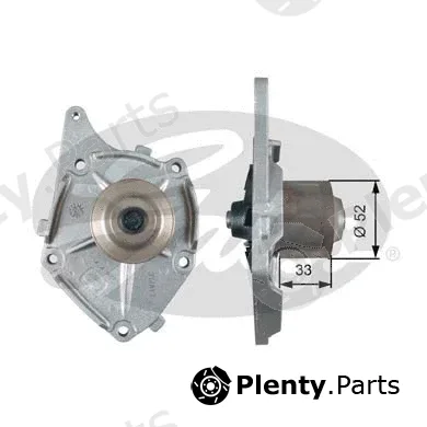 Gates-Sea GWP-0273 — Water Pump, engine cooling