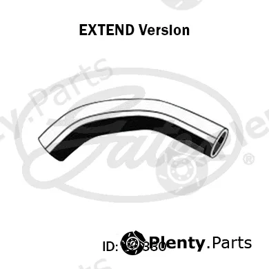 Gates-Sea 05-2033EX — Radiator Hose
