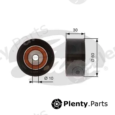 Gates-Sea T42162 — Deflection/Guide Pulley, timing belt PowerGrip®