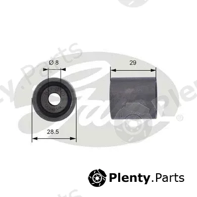 Gates-Sea T42044 — Deflection/Guide Pulley, timing belt PowerGrip®