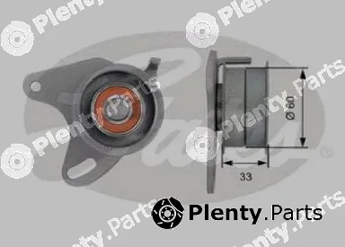 Gates-Sea T41050 — Tensioner Pulley, timing belt PowerGrip®