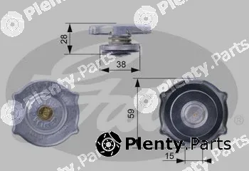 Gates-Sea RC135 — Cap, radiator