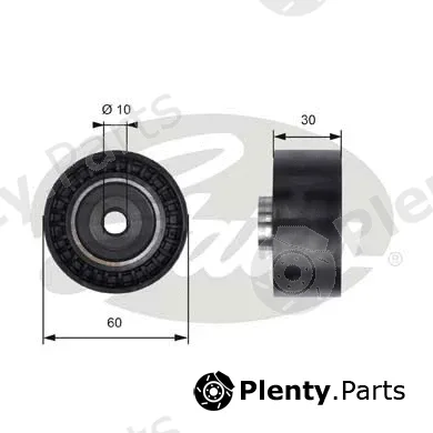 Gates-Sea T41235 — Deflection/Guide Pulley, timing belt PowerGrip®